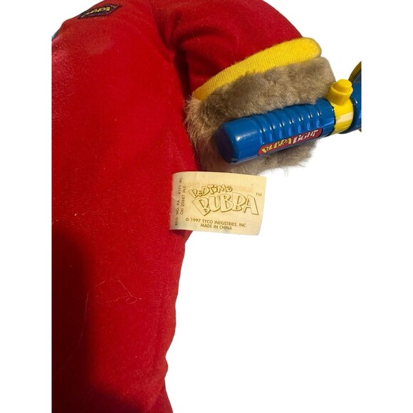 Tyco Real Wisecrackin' Talking Bedtime, Hillbilly, Wet Bubba Bear Doll Untested - Picture 11 of 11